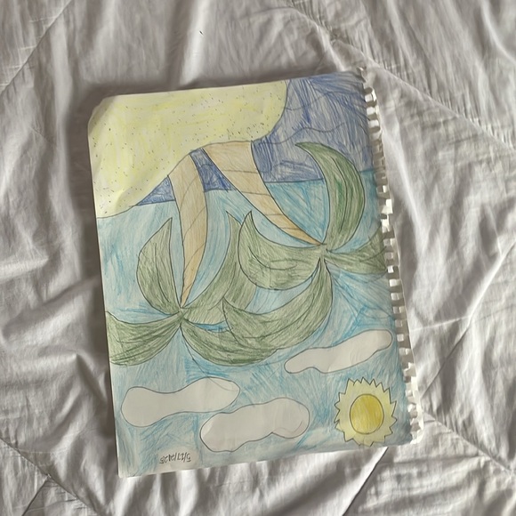 Summer Island Landscape Art Drawing - Picture 17 of 17